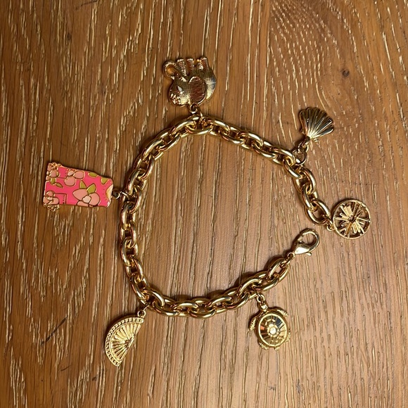 Lilly Pulitzer Gold-colored charm bracelet - Picture 9 of 9